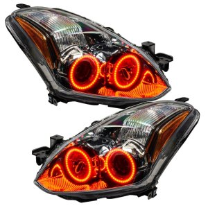 Nissan Altima Headlight Halo Kit - ORACLE Lighting - Red - `10-`12